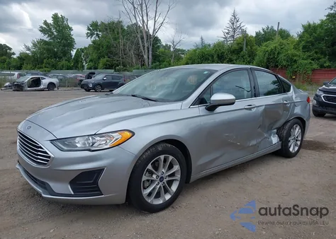 2020 Ford Fusion Se z USA, uszkodzony, nr VIN 3FA6P0HD1LR164591